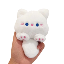 TikTok New BIBI Cat Planet Keychain - Bestie Small Couple Bag Plush Pendant