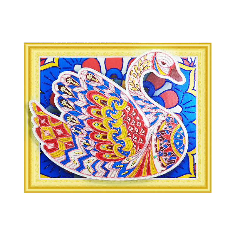 Colorful Butterfly Jellyfish Animal DIY 5D Diamond Painting by Number Kit for Wall Decor