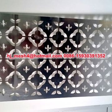 Interior dividing laser cut screens