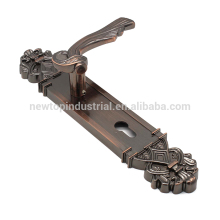 Furniture Hardware Decorative Zinc Door Handle Set