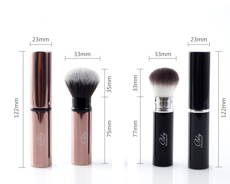 retractable blush brush