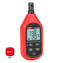 UT333BT Mini Thermo-hygrometer: Bluetooth LCD Digital Temperature and Humidity Meter