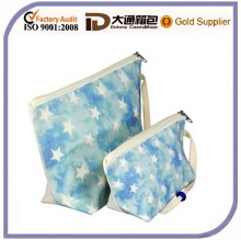 Personalized Canvas Cosmetic Bag 2 Sets