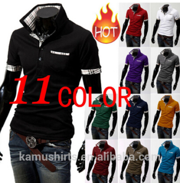 promotional polo shirt contrast hotsale polo shirts mens