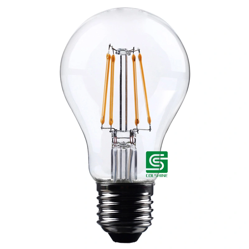 Vintage LED Filament G80 Globe Bulb E27 Screw Lamp 5 Watt Clear Glass