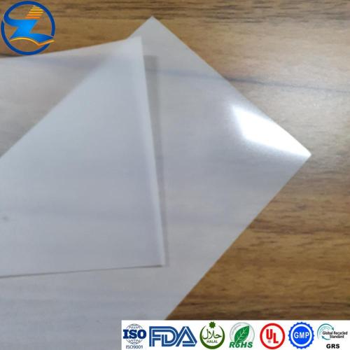 Customize Rigid Matte Water Diffused PET Films