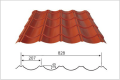 Nieuw bouwmateriaal 828 Dakplaat van geglazuurd staal