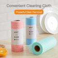 Disposable Towel Colorful Non-woven Cleaning Cloth Roll