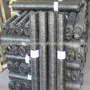 straight twist hexagonal wire mesh