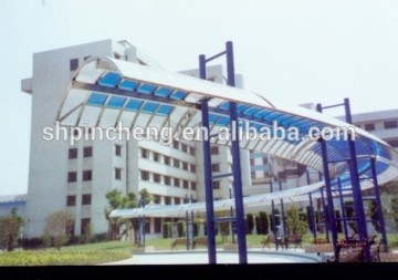 Polycarbonate hollow sheet for roof skylights