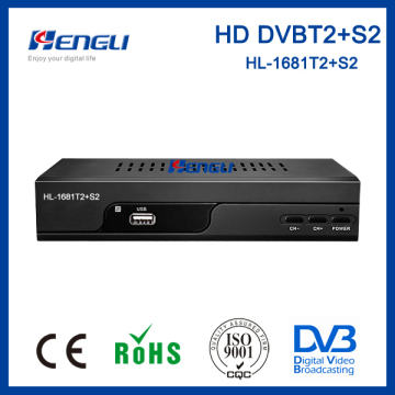 hd mpeg4 h.264 receiver dvb-s dvb-t converter