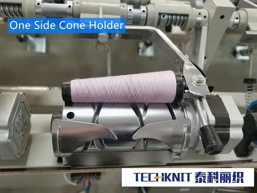 2 Spindle Yarn Winding Machine with Double Wax