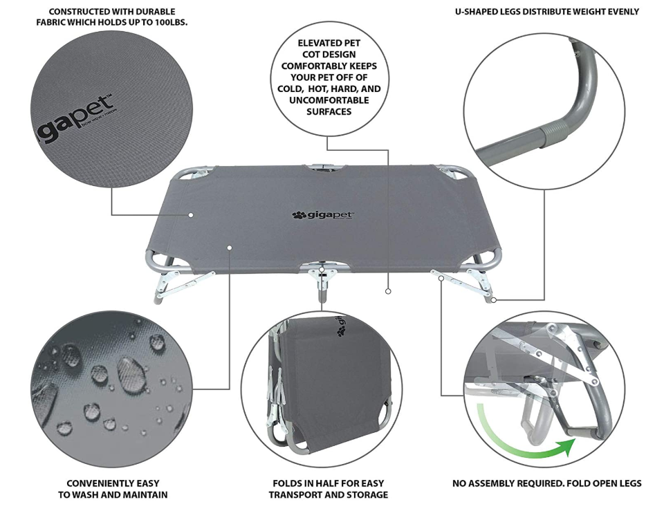 Elevated Pet Cot