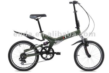 20" Shimano 7 speed aluminium folding bikes foldable bicycle