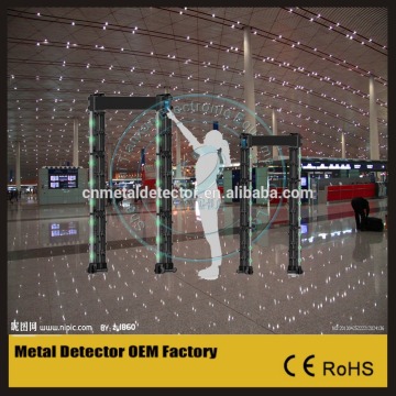 Portable Foldable Gate Metal Detector Archway Door Security