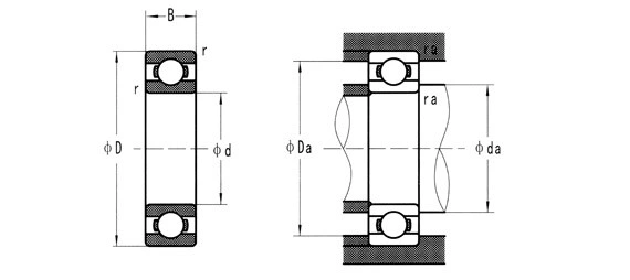 Zys Full Ceramic Ball Bearing 6204ce for High Temperature Applications
