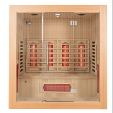 Affordable Full Spectrum Halogen Infrared Sauna Room for 4 Persons