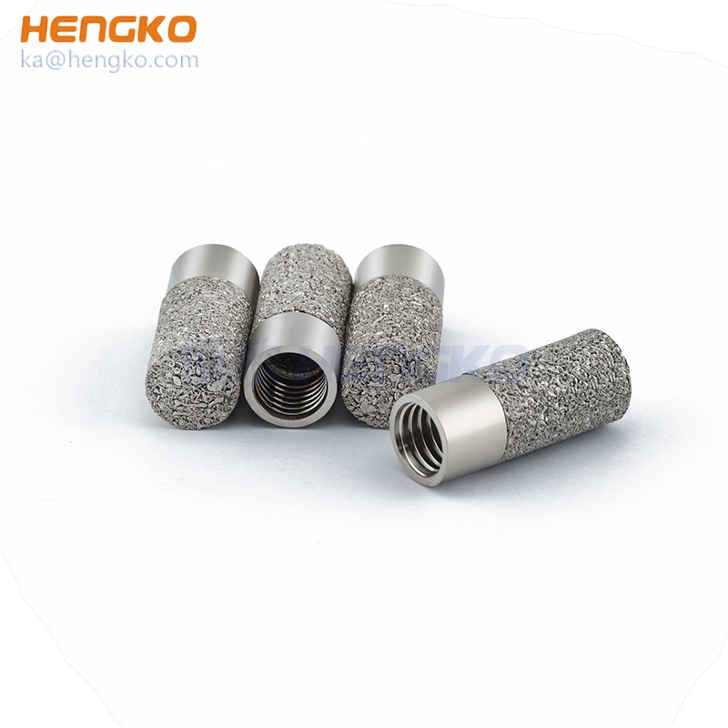 Sintered porous ss stainless steel gas analyzer protection housing shell  dew point sensor for infrared sensor