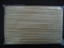 picnic used bamboo stick flat bamboo bbq skewer