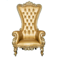 High Back Throne Chair for Sale