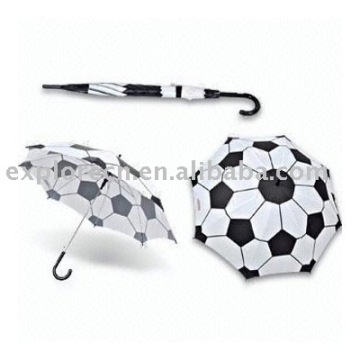 football promotional umbrella