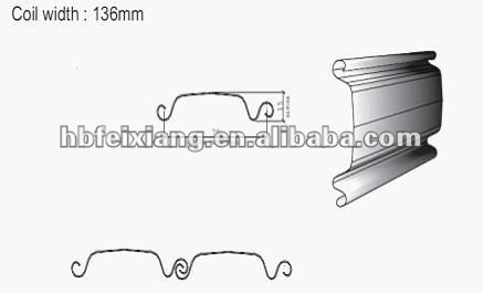 more popular high speed roller shutter door roll forming machine made in china