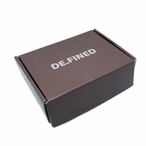 Customized Chocolate Colour Mailer Shipping Boxes