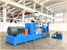 PP PE HDPE Granulating Plastic Twin Screw Extruder