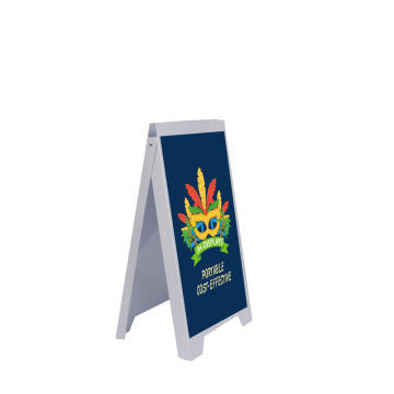 Pavement Sidewalk Aluminum A-frame Signs