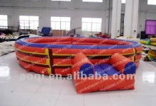 2015 Summer fascinating inflatable swimming pool outdoor kid playground with free EN14960