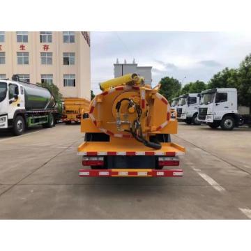 Dongfeng 2cbm camión de succión de aguas residuales móviles