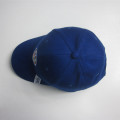 Uomo Navy Spazzolato Cotone Stampa Patch Cap Sport