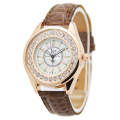 Rhinestone Big Case Watch untuk Wanita Modern