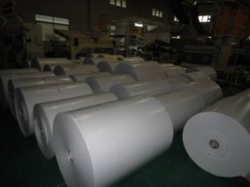 Single side PE coated white paper