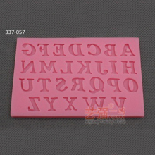 Silicone Cake Mould Capital English Letter Cake Tools Decorator Sugarcraft Forma De Silicone