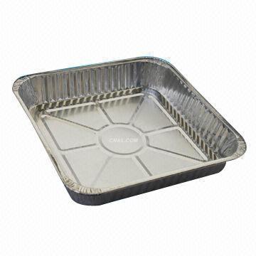 Aluminum foil container, green products, used for cooking, storing and freezing