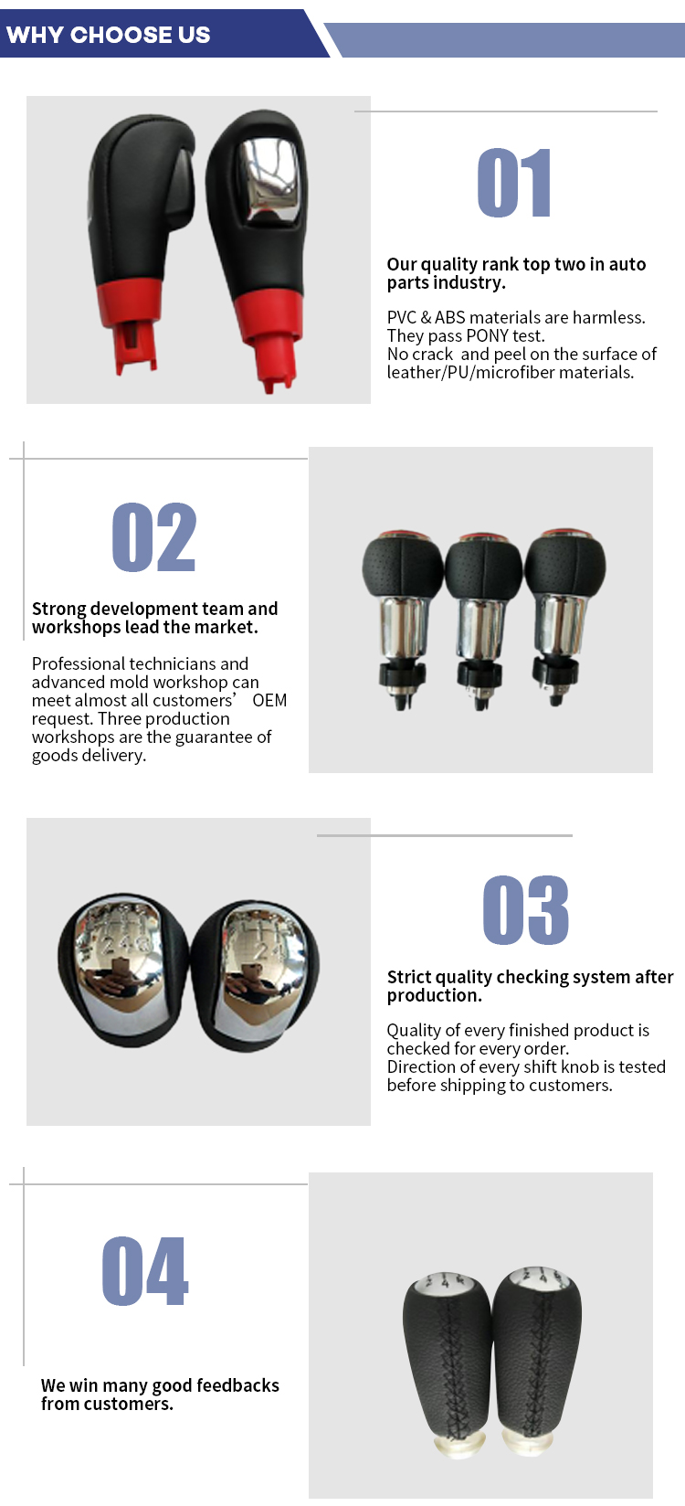 Stick Shift Accessories Gear Shift Boot Knobs 5 Speed For VW GOLF3