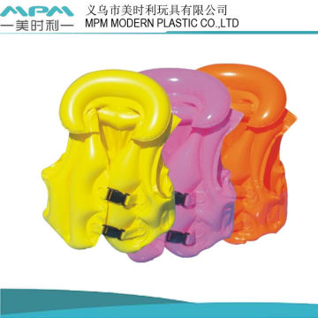 corlorful Inflatable PVC Life Jacket for swimming