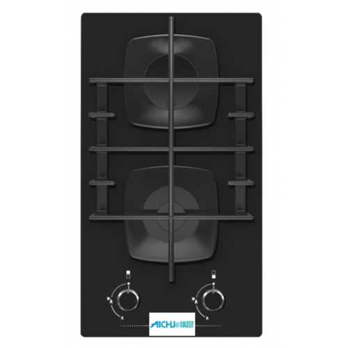 Panel Memasak Warna Hitam Hob Kaca Atas