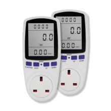 LCD Display Electricity Usage Power Meter Socket