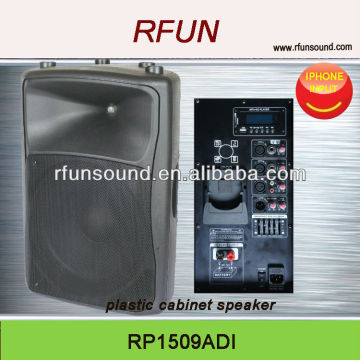 Professional Class D 15" Ipod Docking speaker