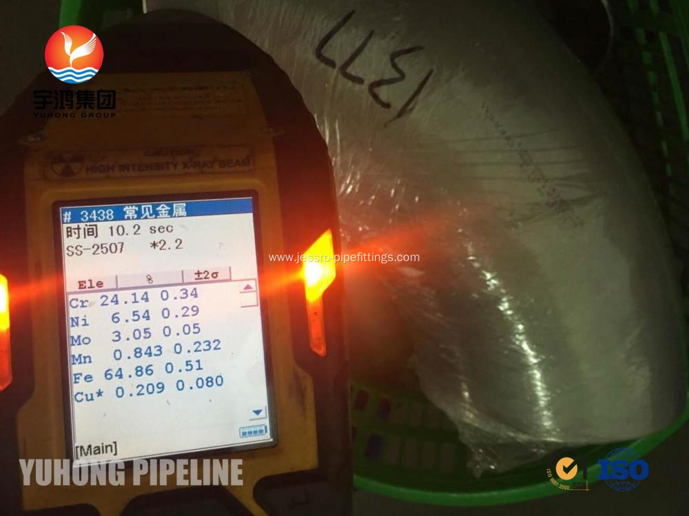 Super Duplex Steel Butt Weld Fitting ASTM A815 S32760, A403, BW B16.9