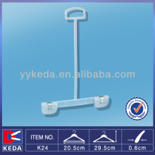 kids plastic pants hangers with clips plastic hangers