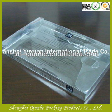 Plastic apparel packing box Clear apparel packaging box