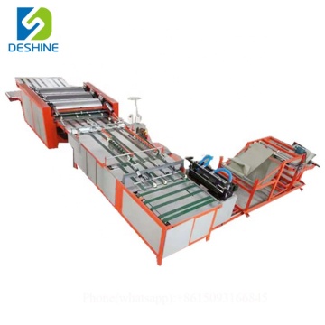 Automatic Woven Bag Kraft Paper Sacks Cutting Sewing Printing Machine