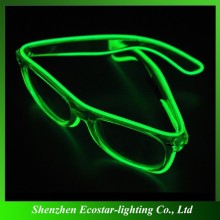 Waterproof el glasses/flashing el glasses for christmas decoration
