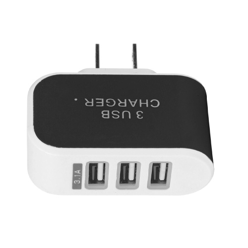 5W 3-Port USB-väggladdare CE FCC RoHS