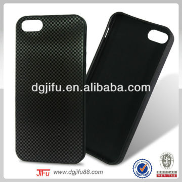 for iPhone 5/5S TPU IMD phone case,carbon fiber pattern IMD case for iPhone5/5S