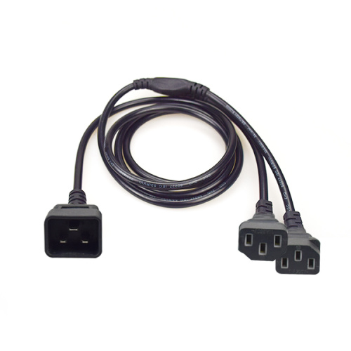 Reka bentuk baru C20 hingga C13 Power Cord