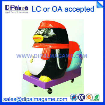 PENGUIN MP4 Kiddie Rides with screen indoor games/Coin operated kiddie rides game machines/ Kiddie train rides for fun